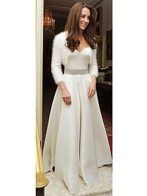 Catherine Middleton Wears Second Wedding Dress Royal Wedding