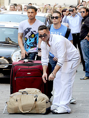 pics of jersey shore cast in italy. Jersey Shore Cast Takes Italy