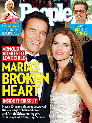 COVER STORY: Maria Shriver's Broken Heart | Arnold Schwarzenegger, Maria Shriver