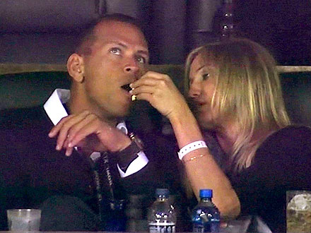 Arod Eating Popcorn