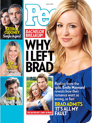 The Bachelor's Emily Maynard and Brad Womack Split