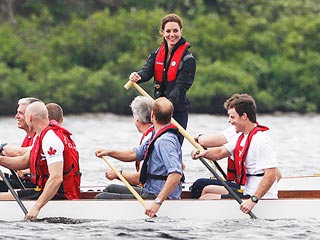 Prince William Beats Kate in Friendly Dragon Boat Race| The Royals, Kate Middleton, Prince William
