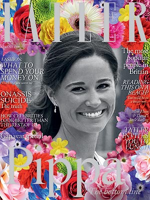 pippa middleton. Pippa Middleton Lands Tatler Cover. Pippa Middleton