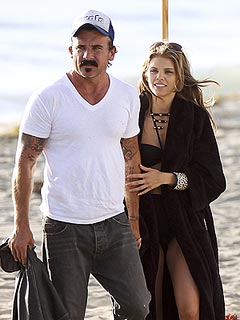AnnaLynne McCord & Dominic Purcell's Cozy Beach Day | AnnaLynne McCord, Dominic Purcell