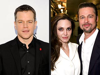 Matt Damon: Brad Pitt & Angelina Jolie 'Are Like Prisoners'