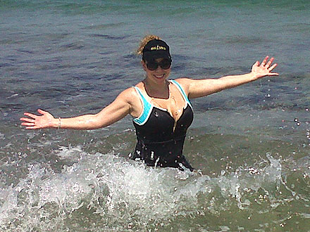 Mariah Carey Post-Baby Workout Revealed: Pictures!