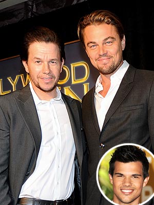 QUOTED: Mark Wahlberg Finds Taylor Lautner's Hotness Threatening | Leonardo DiCaprio, Mark Wahlberg, Taylor Lautner