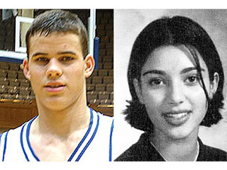 Kim Kardashian & Kris Humphries's High-School Yearbook Shots | Kim Kardashian, Kris Humphries