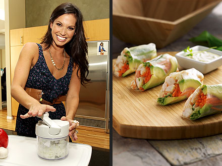 Melissa Rycroft's Spring Rolls Recipe | Melissa Rycroft