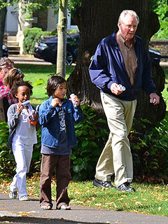 PHOTO: Jolie-Pitt Kids Spend Afternoon with Grandpa | Jon Voight