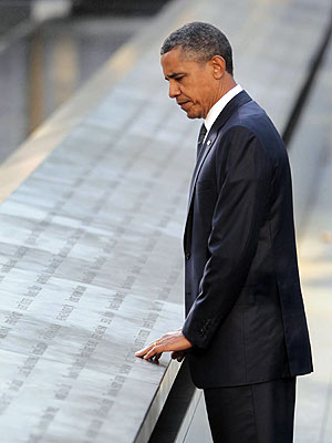 Ground Zero: Tears, Prayers for 10th Anniversary of 9/11 | Barack Obama