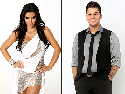Dancing with the Stars - Kim Kardashian Cheers on Brother Rob Kardashian
