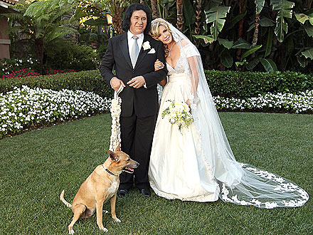 Gene Simmons, Shannon Tweed Share Their Wedding Photo | Gene Simmons