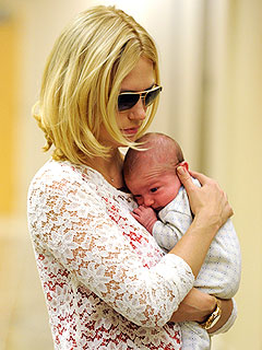 PHOTO: January Jones Brings Baby Xander to Mad Men Set | January Jones