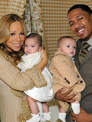 Mariah Carey & Nick Cannon Show Off Twins to Barbara Walters | Mariah Carey, Nick Cannon
