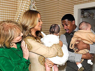 Mariah Carey's Twins Make Their TV Debut | Barbara Walters, Mariah Carey, Nick Cannon