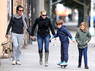 PHOTO: Kate Winslet Strolls with Her Kids – And New Man | Kate Winslet