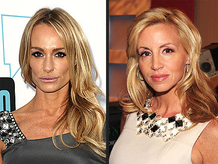 Camille Grammer Reveals Taylor Armstrong's Abusive Relationship on Real Housewives