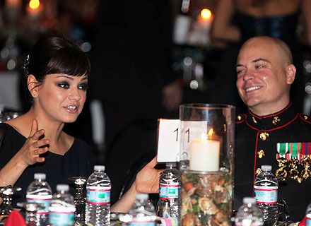 Mila Kunis Was 'Very Respectful' at the Marine Corps Ball | Mila Kunis