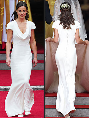 Pippa Middleton's Infamous Bridesmaid Dress for Sale | Pippa Middleton