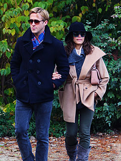 Ryan Gosling and Eva Mendes Take a Macabre Tour of Paris | Eva Mendes, Ryan Gosling