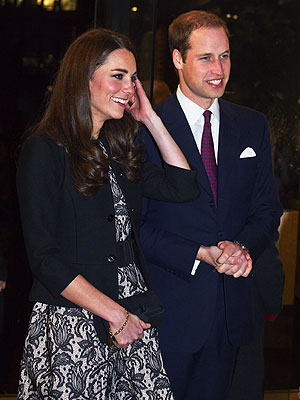 Kate Welcomes William Home