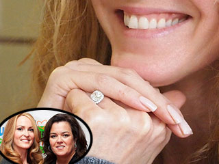 PHOTO: Michelle & Rosie Show Off Engagement Ring