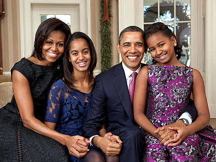 Obama Family Portrait Revealed | Barack Obama, Michelle Obama