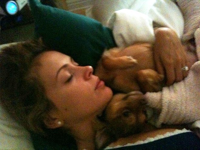 TOO CUTE photo | Alyssa Milano