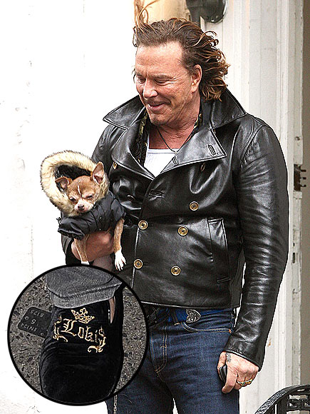 EMBROIDERED SHOES photo | Mickey Rourke