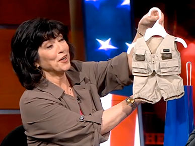 Christiane Amanpour Bears Gifts for Her Kitty Counterpart