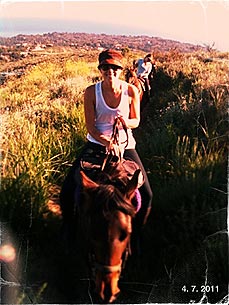 Spotted: Colbie Caillat Hitches a Ride