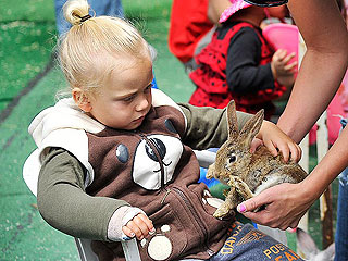 Spotted: Zuma Rossdale's Boo-Boo Meets a Bunny | Zuma Rossdale