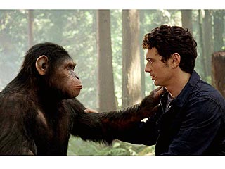 VIDEO: How James Franco Faked It with a Chimpanzee | James Franco