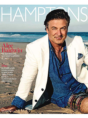 Alec Baldwin Chickens Out for Hamptons Magazine| Stars and Pets, Alec Baldwin