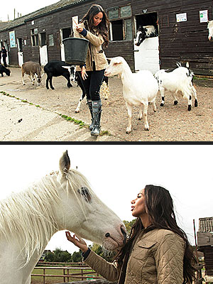 Leona Lewis Goes to the Farm!| Stars and Pets, Leona Lewis