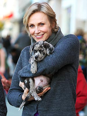 Jane Lynch Doesn't Call Her Dog by His Real Name
