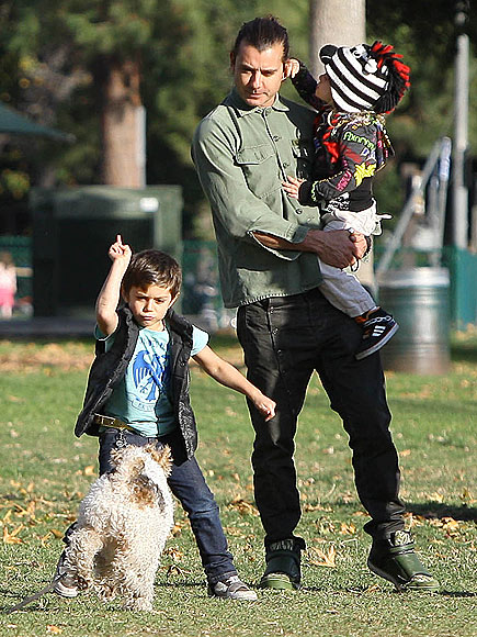 GAVIN ROSSDALE photo | Gavin Rossdale, Kingston Rossdale, Zuma Rossdale