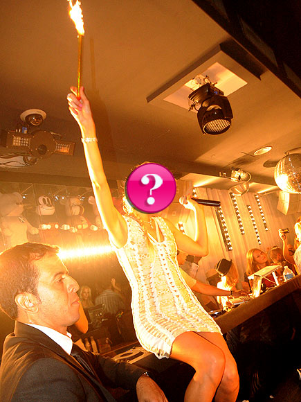 Which starlet carried the party torch in Saint-Tropez?