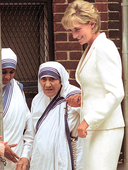 Sisters in Charity photo | Mother Teresa, Princess Diana