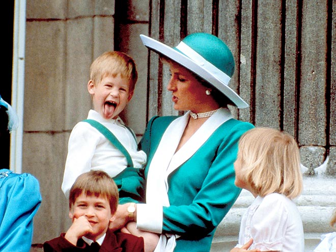BIRTHDAY HIGH JINKS  photo | Prince Harry, Prince William, Princess Diana