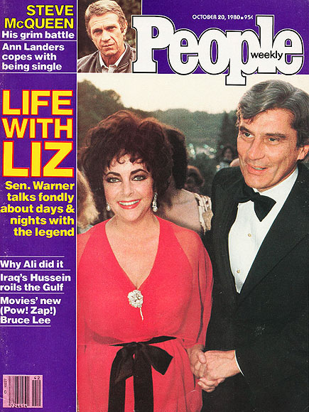 1980: SO HAPPY IN LOVE
photo | Elizabeth Taylor Cover, John Warner Cover, Elizabeth Taylor, John Warner