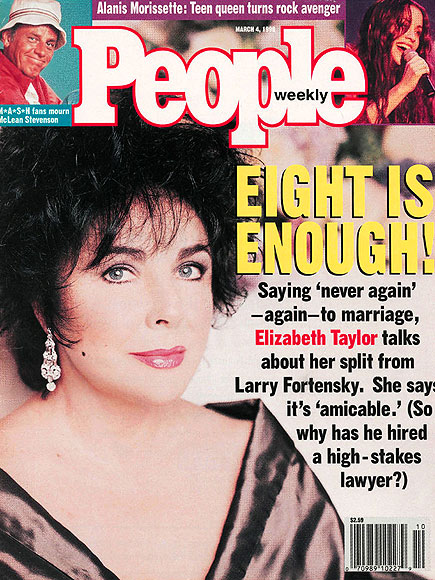 1996: LIFE AFTER LARRY
photo | Elizabeth Taylor Cover, Elizabeth Taylor