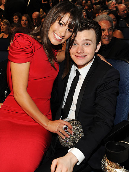 ALL LOVE photo | Chris Colfer, Lea Michele