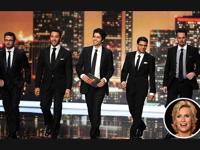  photo | Adrian Grenier, Jane Lynch, Jeremy Piven, Jerry Ferrara, Kevin Connolly, Kevin Dillon