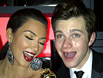 Say Cheese! Stars Share Their Golden Globes Shots | Chris Colfer, Kim Kardashian