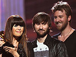 Lady Antebellum, Arcade Fire Win Big at Grammys | Charles Kelley, Dave Haywood, Hillary Scott, Lady Antebellum