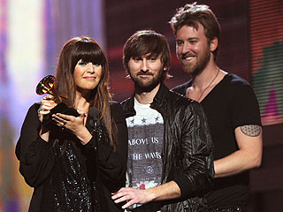 Lady Antebellum, Arcade Fire Win Big at Grammys | Charles Kelley, Dave Haywood, Hillary Scott, Lady Antebellum