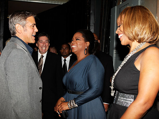 PERK IT UP
photo | Gayle King, George Clooney