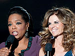Inside Oprah's A-List Farewell | Maria Shriver, Oprah Winfrey